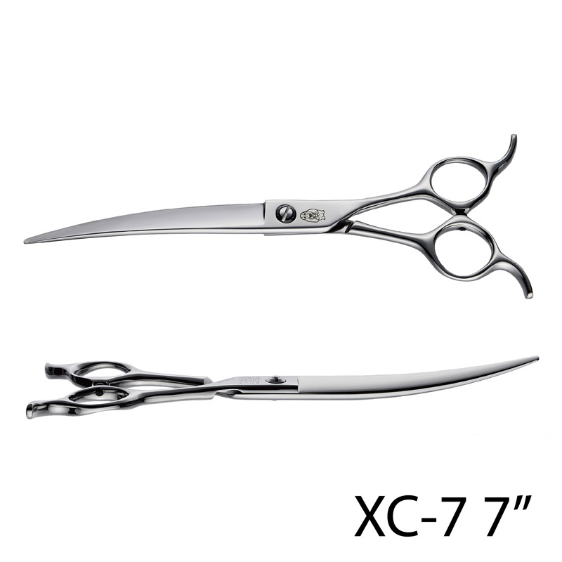 XC-7 寵物美容定位彎剪 (7吋)